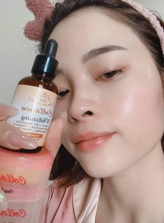 Kết hợp thêm serum để có làn da trắng sáng mịn màng