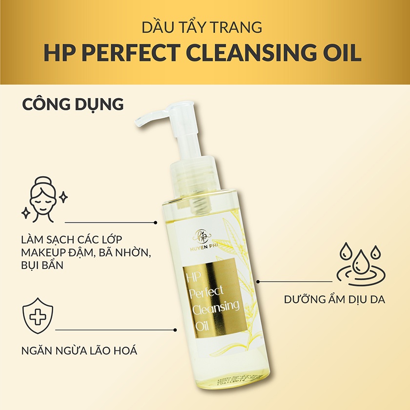 Dầu tẩy trang giúp làm sạch bụi bẩn và cặn trang điểm mà sữa rửa mặt không thể làm sạch