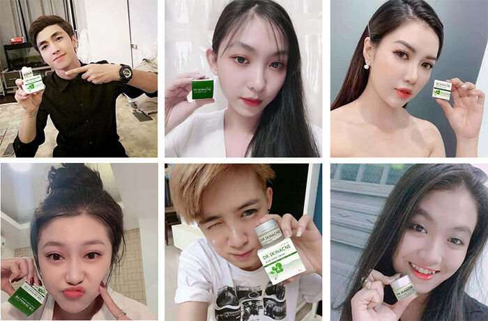 Rất nhiều khách hàng tin tưởng sử dụng Kem Trị Mụn Dr.SkinAcne