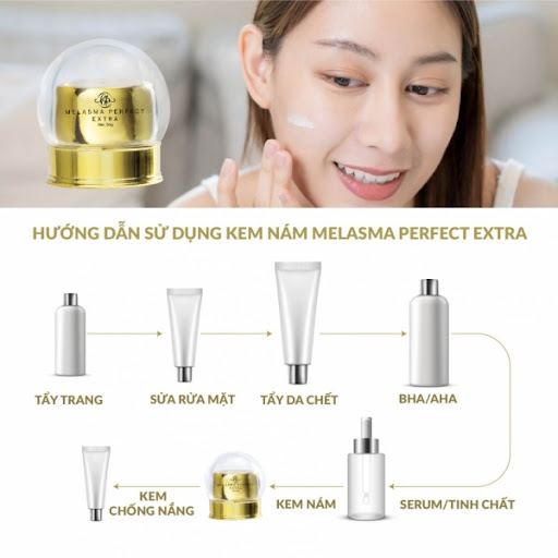 Hướng dẫn sử dụng Kem Nám Huyền Phi