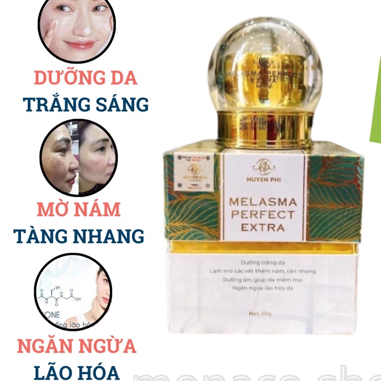 Sản phẩm giúp làm mờ vết nám, tàn nhang và làm trắng da.