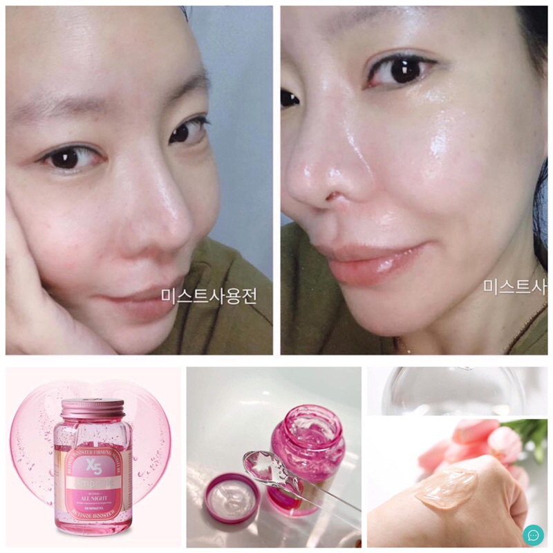 Tinh Chất Ủ Bóng Da Ampoule X5 Retinol All Night
