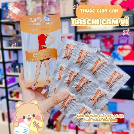 Viên Uống Giảm Cân Baschi Cam
