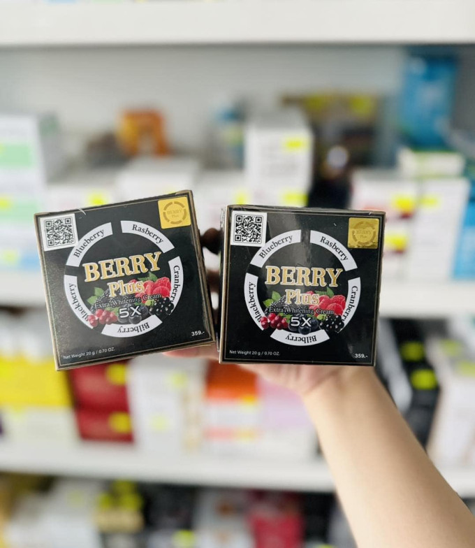 Kem Berry Plus 5x không phải là kem trộn