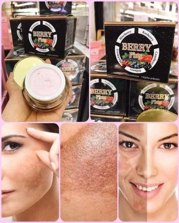 Kem Berry Plus 5x - Công dụng trị nám, tàn nhang hiệu quả