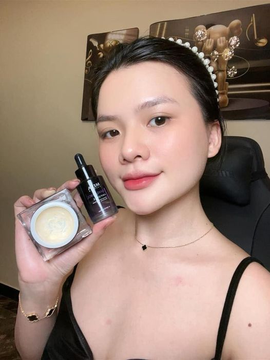 Sản phẩm serum và kem cá hồi v2 thẩm thấu nhanh không nhờn rít