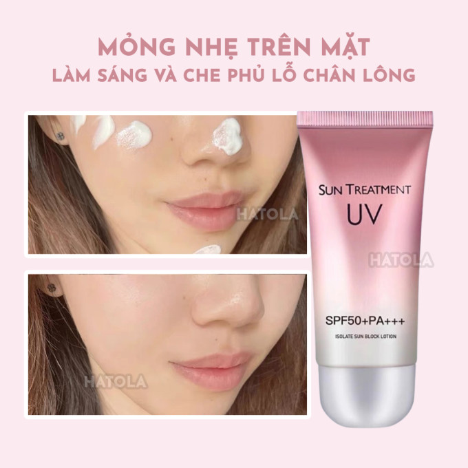 Kem Chống Nắng Sun Treatment phù hợp với mọi loại da