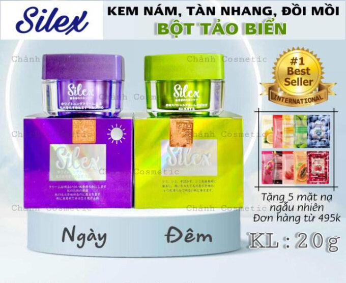 Kem Silex Tảo Biển - Đặc Trị Nám, Dưỡng Trắng, Mờ Thâm Và Cấp Ẩm