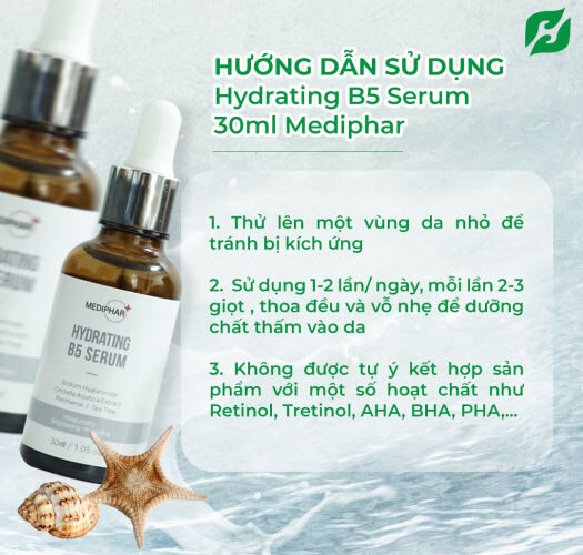 Hướng dẫn sử dụng Serum B5 Mediphar hiệu quả