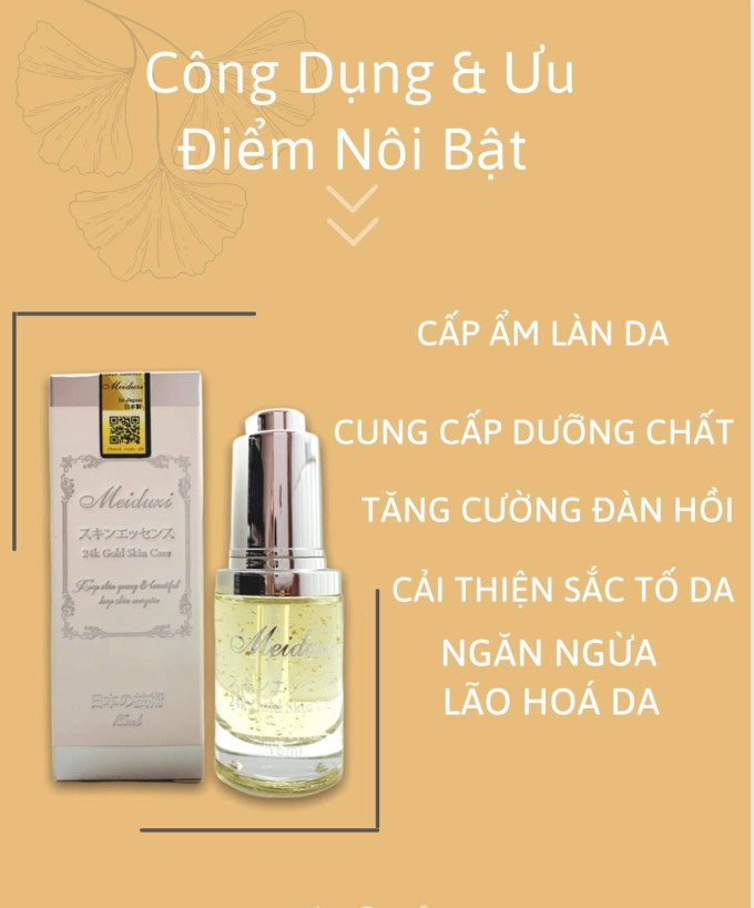 Công dụng của serum meiduzi