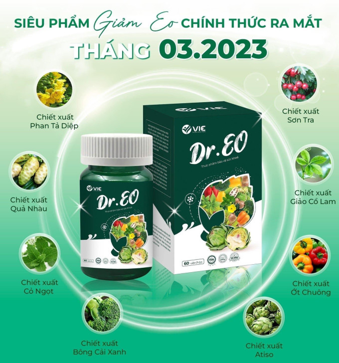 Thành phần Viên Uống Giảm Mỡ Bụng Dr Eo