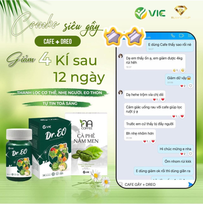 Feedback của khách hàng về sản phẩm dr eo