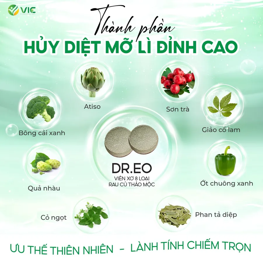 Dr Eo chiết xuất từ những thành phần từ thiên nhiên an toàn cho sức khỏe?