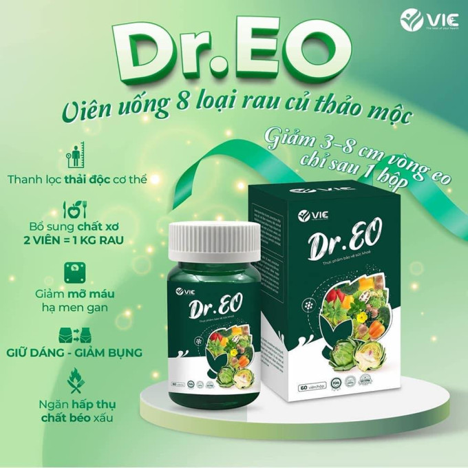 Công dụng Viên Uống Giảm Mỡ Bụng Dr Eo