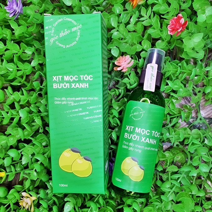 Xịt Mọc Tóc Bưởi Xanh Có Tốt Không?