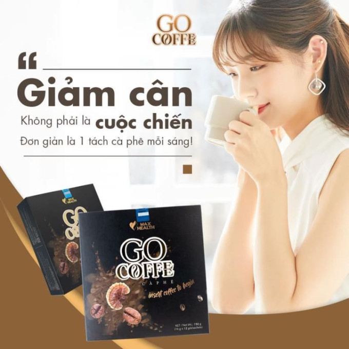 Go Coffee Giảm Cân Hộp 12 Gói – Hàng Chính Hãng
