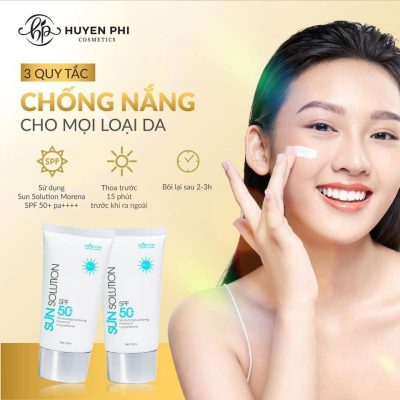 Kem Chống Nắng Huyền Phi - Kem Chống Nắng Quốc Dân
