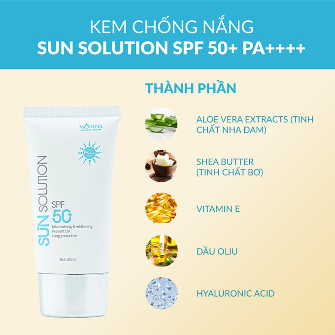 Thành phần Kem Chống Nắng Huyền Phi