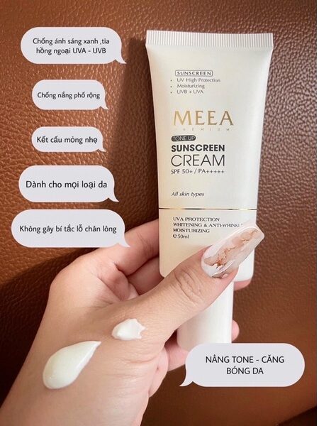 Kem chống nắng MeeA được đánh giá cao về chất lượng và hiệu quả bảo vệ da