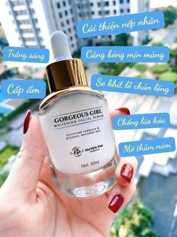 Công dụng Serum Sâm tố nữ Huyền Phi