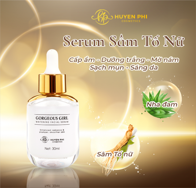Thành phần serum Sâm Tố Nữ Huyền Phi