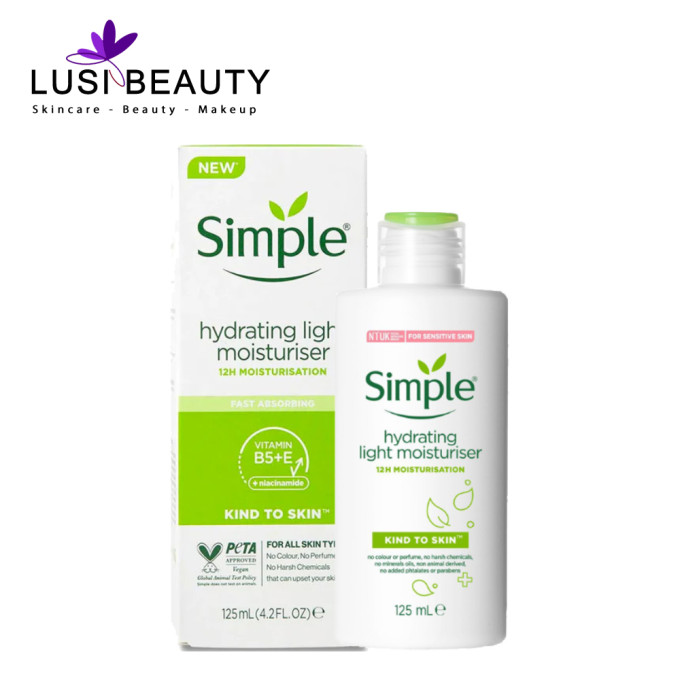 Sữa Dưỡng Ẩm Simple – Công Thức Dịu Nhẹ Dành Cho Da Nhạy Cảm