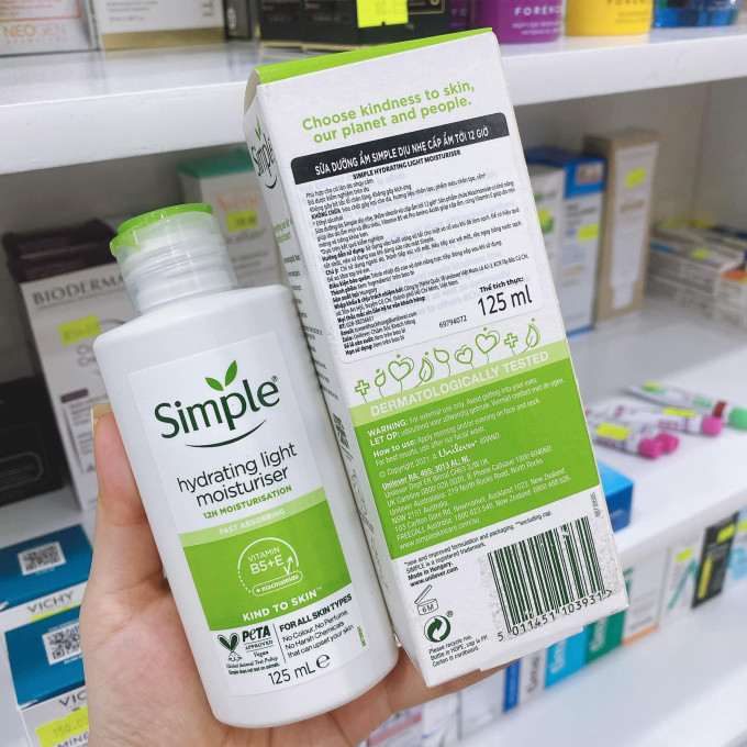 Sữa Dưỡng Ẩm Simple có tốt không? Có an toàn không?
