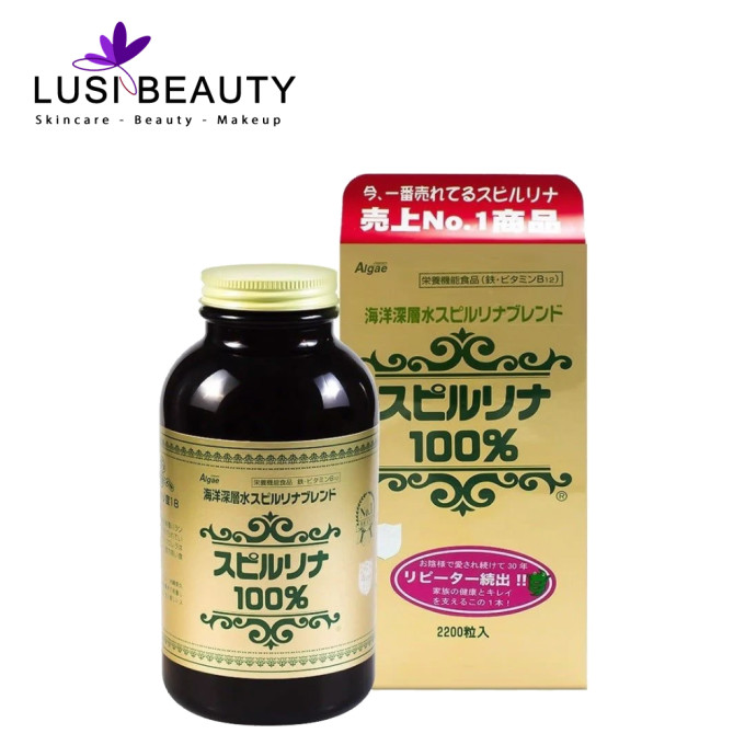 Tảo Xoắn Spirulina 2200 Viên Nhật Bản