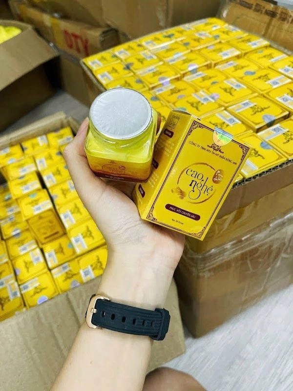 Chất kem nghệ mềm mịn