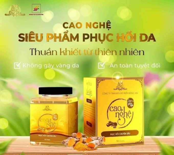 Cao Nghệ Đông Anh - Ủ Da Cao Nghệ Collagen X3