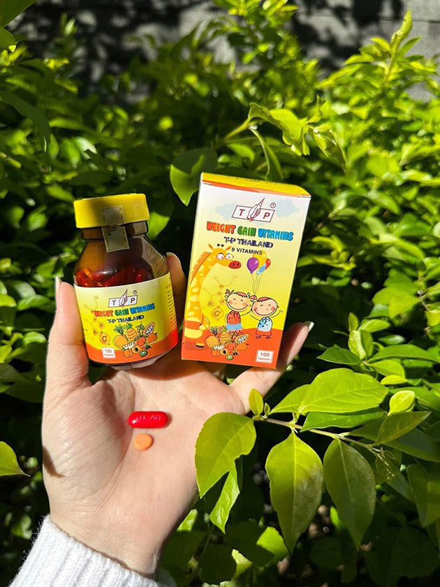 Vitamin Tăng Cân TP Thái Lan - Hỗ Trợ Sức Khỏe, Tăng Cân Hiệu Quả