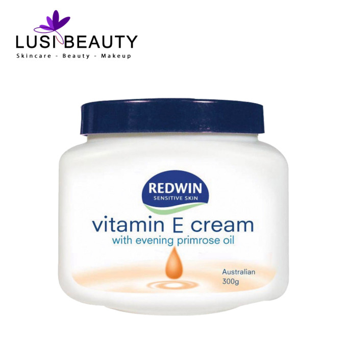 Kem Dưỡng Ẩm Sáng Da Vitamin E Redwin Úc 300g – Mềm Mịn, Trắng Sáng