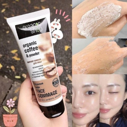 Hướng dẫn sử dụng Tẩy Tế Bào Chết Organic Shop đúng cách hiệu quả nhất