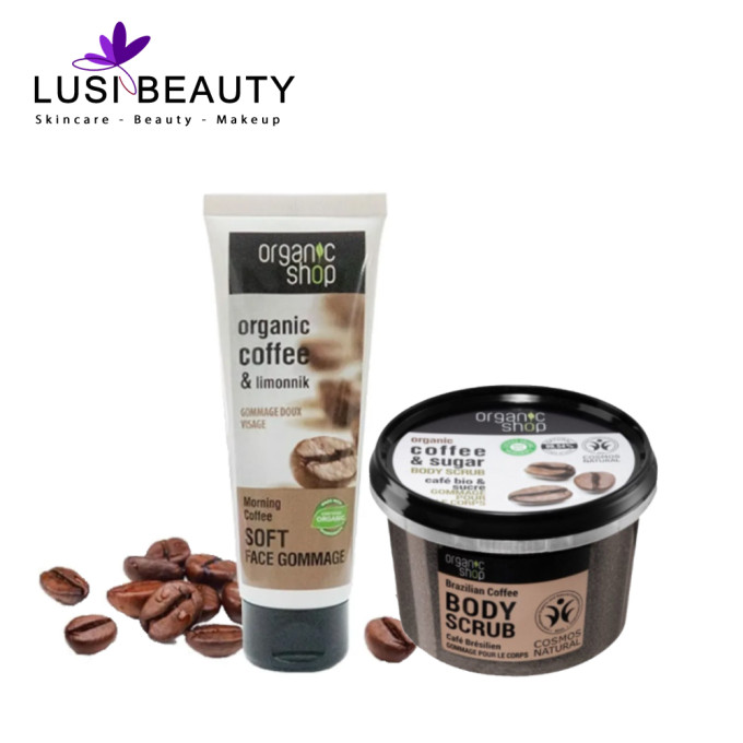 Tẩy Tế Bào Chết Organic Shop – Dành Cho Body Và Mặt