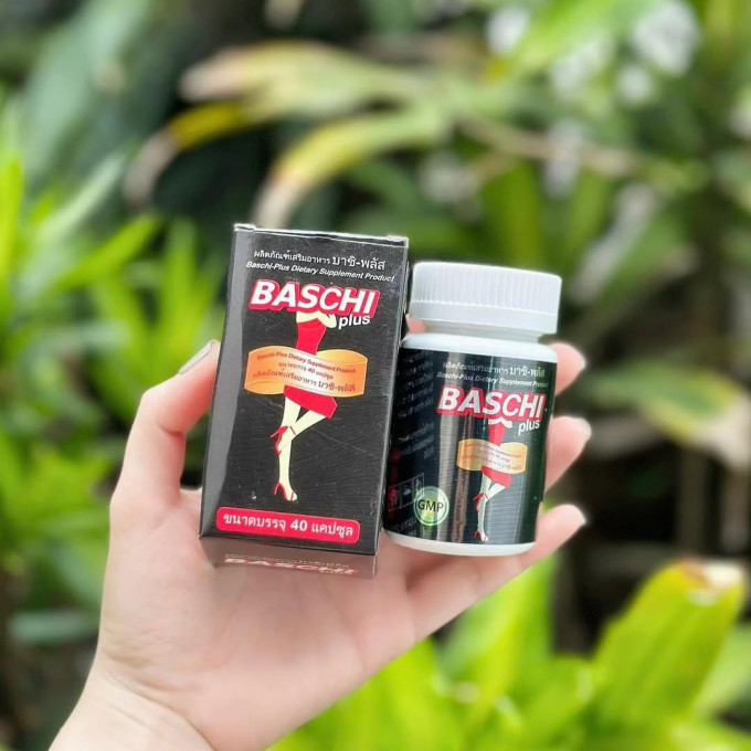 Viên Uống Giảm Cân Baschi Đen - Hộp 40 Viên Thái Lan