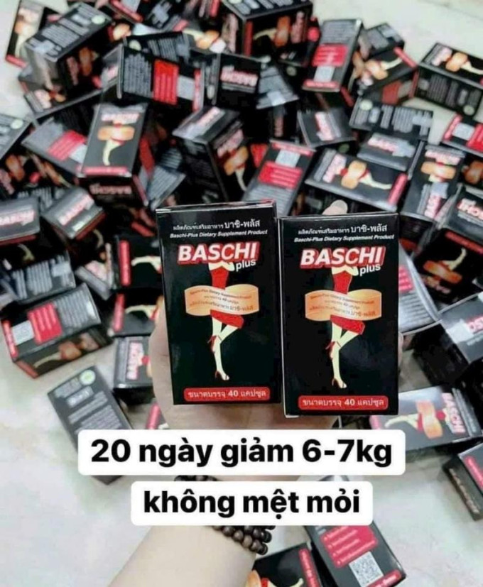 Công dụng Viên Uống Giảm Cân Baschi Đen