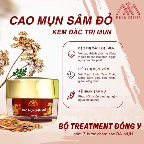 Hỗ trợ đặc trị mụn lâu năm, mụn do nội tiết, mụn dậy thì, mụn sau sinh từ 6 tháng