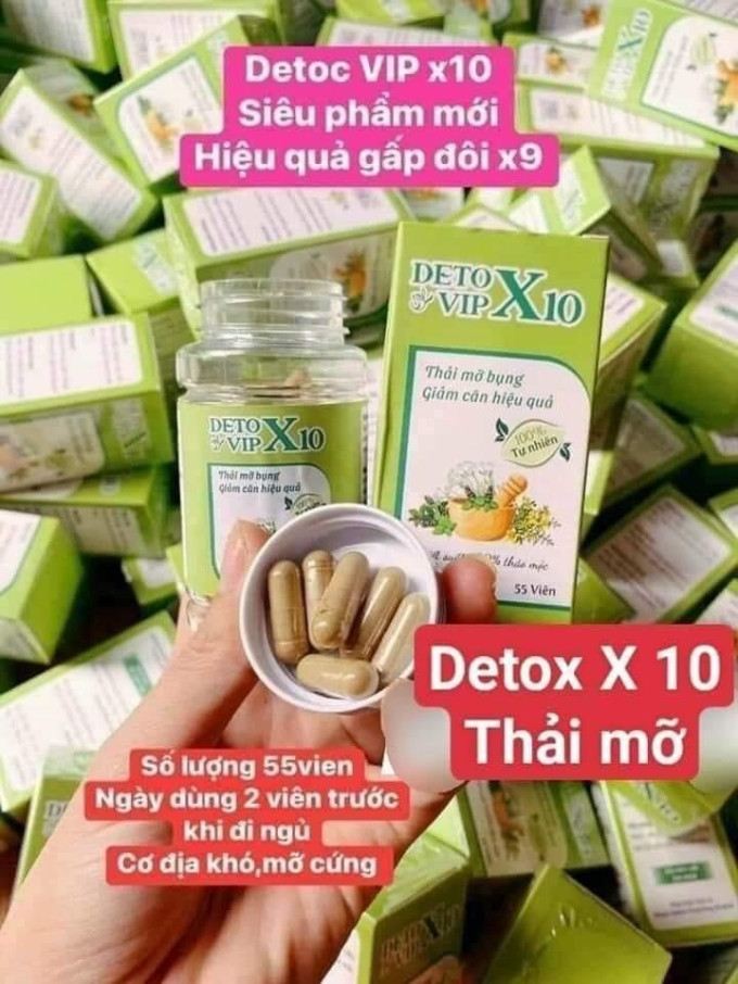 Hướng dẫn sử dụng Detox Vip X10 hiệu quả