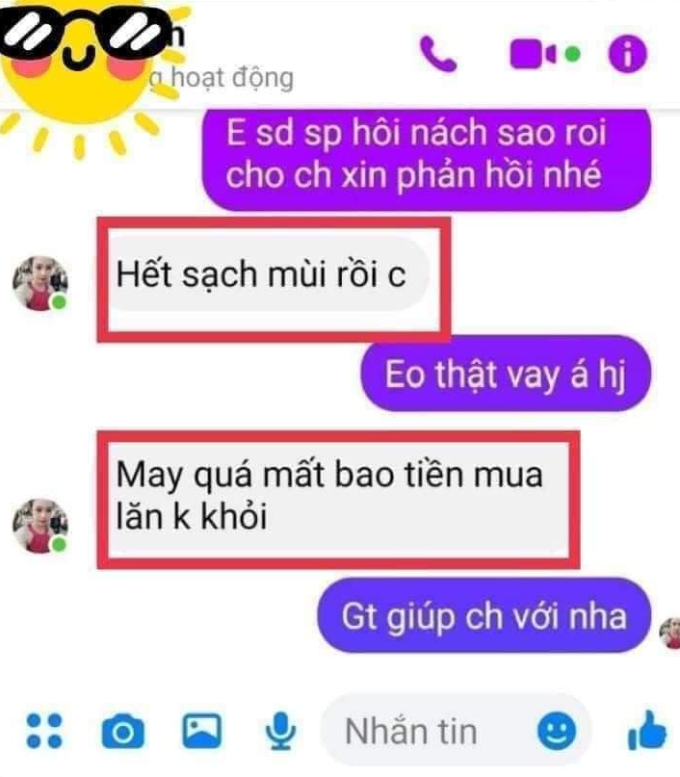 khách hàng đặt hàng mua lại vì sử dụng hiệu quả