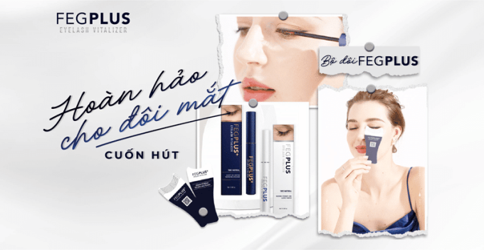 Dưỡng Mi Feg Plus - Dưỡng Mi Dày Dài, Phục Hồi Mi Hư Tổn