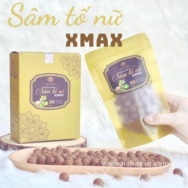 Kẹo Mầm Sâm Tố Nữ Xmax Mychi - Tăng Size Vòng 1 Hiệu Quả