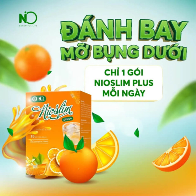 Hướng dẫn sử dụng Siro Giảm Cân Nio Slim Plus hiệu quả