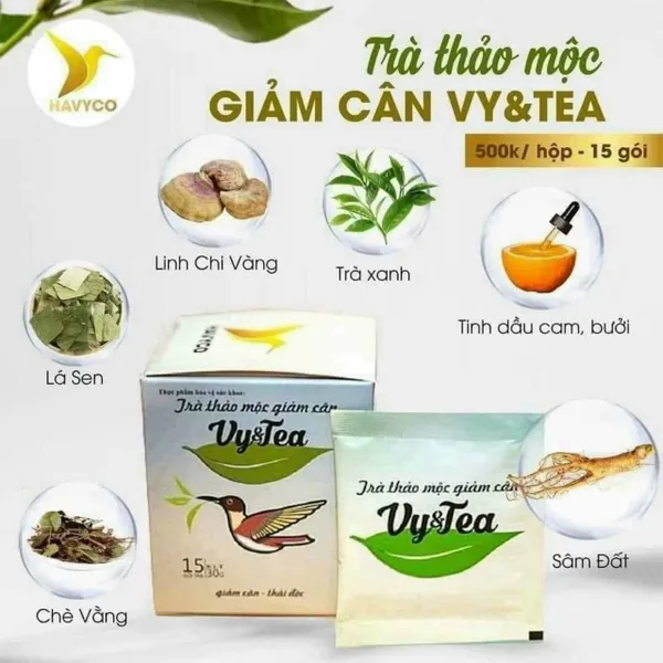 Thành phần trà giảm cân vytea