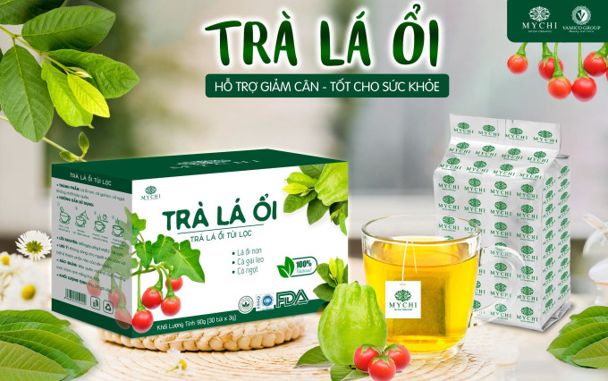 Trà Lá Ổi Mychi - Giảm Cân, Thanh Lọc Cơ Thể, Hỗ Trợ Sức Khỏe