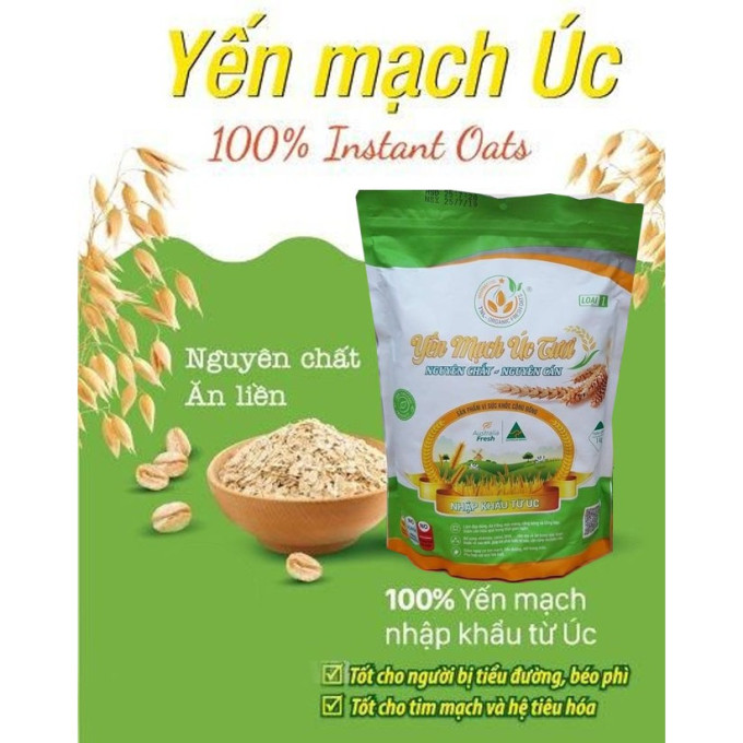 Yến Mạch Úc Tươi - Hàng Nhập Khẩu Loại 1 Chính Hãng
