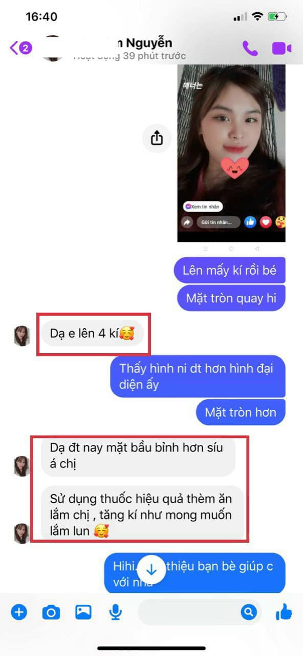 hiệu quả rõ rệt khách hàng mua lại nhiều