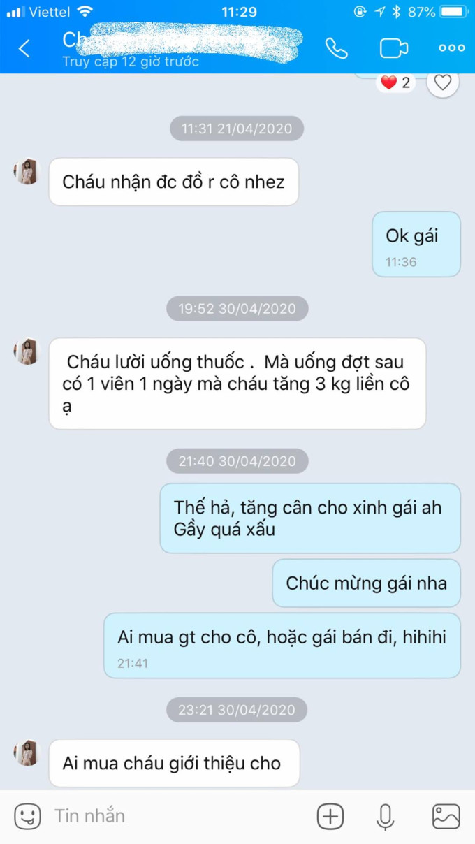 Phản hồi tích cực từ khách hàng