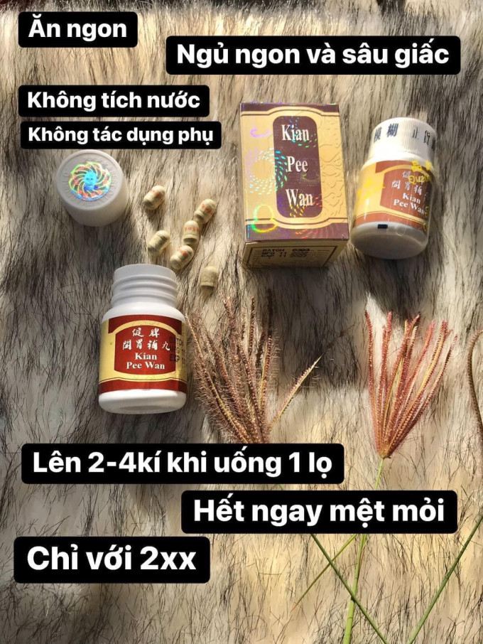 Combo Kian Pee Wan Chính Hãng - Hỗ Trợ Tăng Cân, Ăn Ngon, Ngủ Ngon