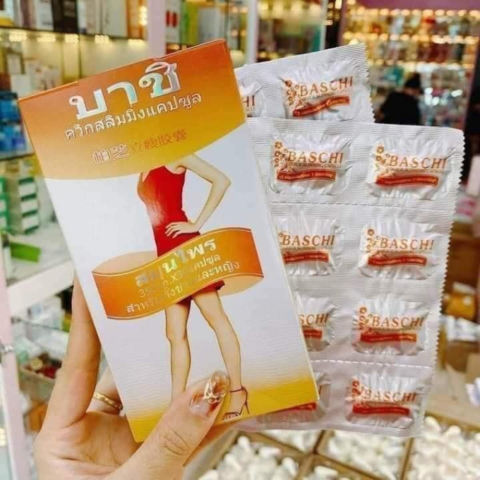 Baschi Cam Thái Lan Hộp 30 Viên