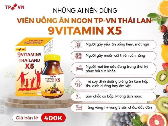 Hướng dẫn cách dùng viên uống tăng cân TP Thái Lan